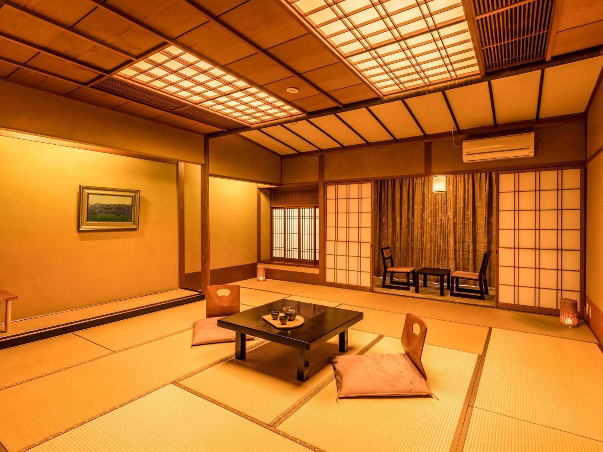 加贺 Ooedo Onsen Monogatari Premium Yoshinoya Irokuen酒店 客房 照片